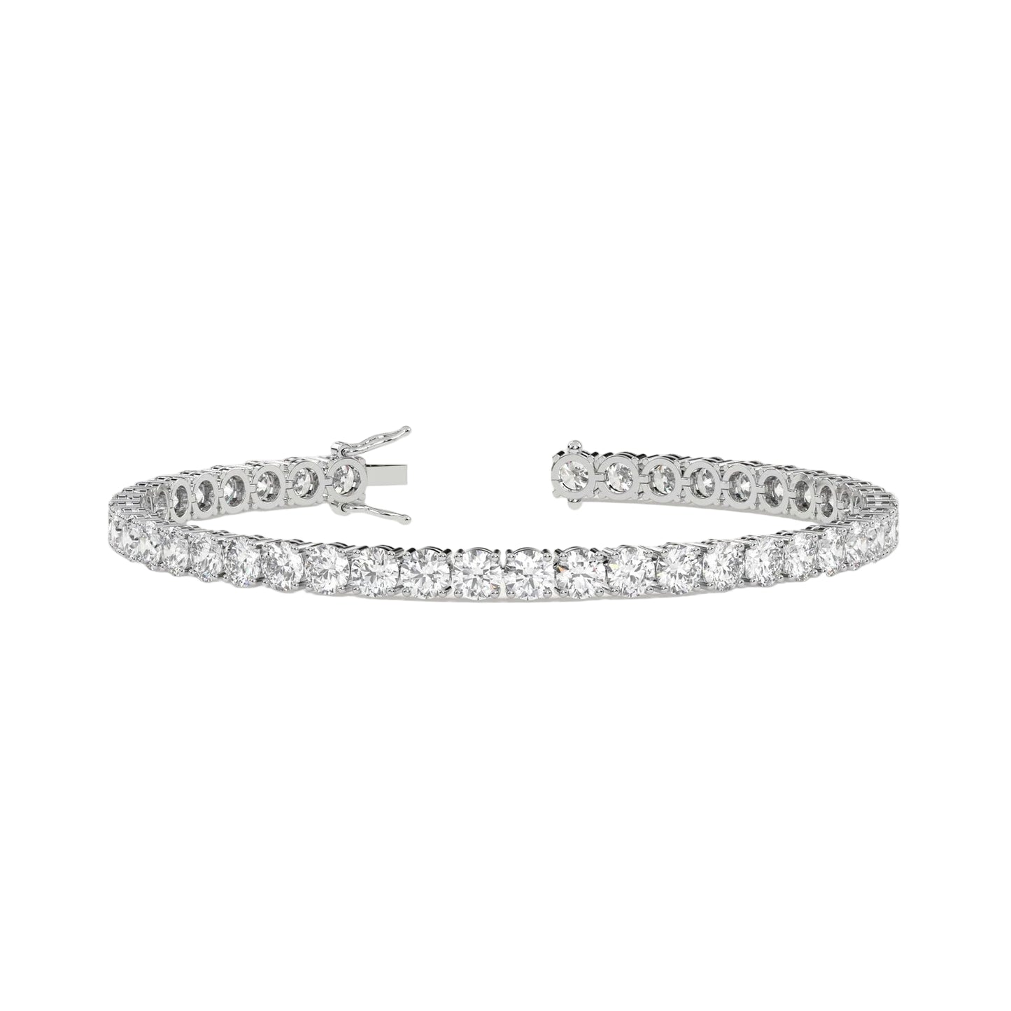 9.71ctw Diamond Inline Bracelet