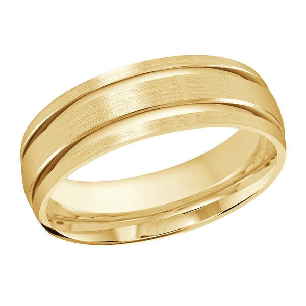 Double Grooved Satin Band