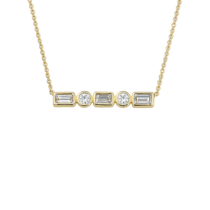 Diamond Bar Pendant