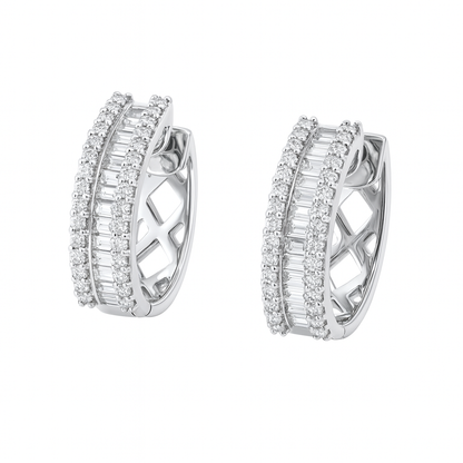 Baguette/Round Hoops