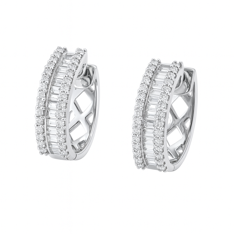 Baguette/Round Hoops