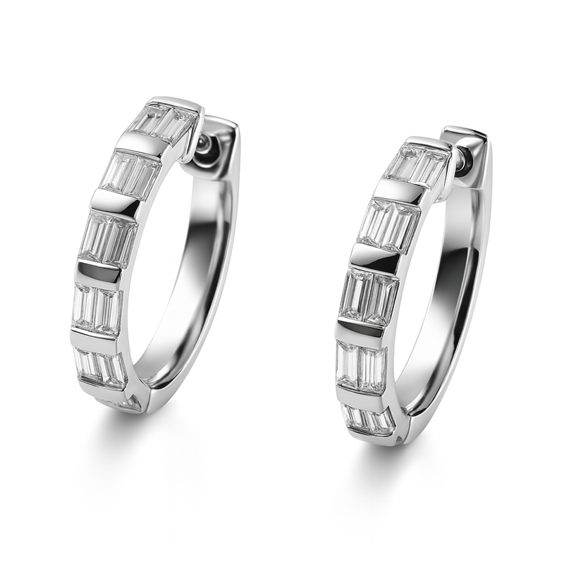 Channel Baguette Huggies