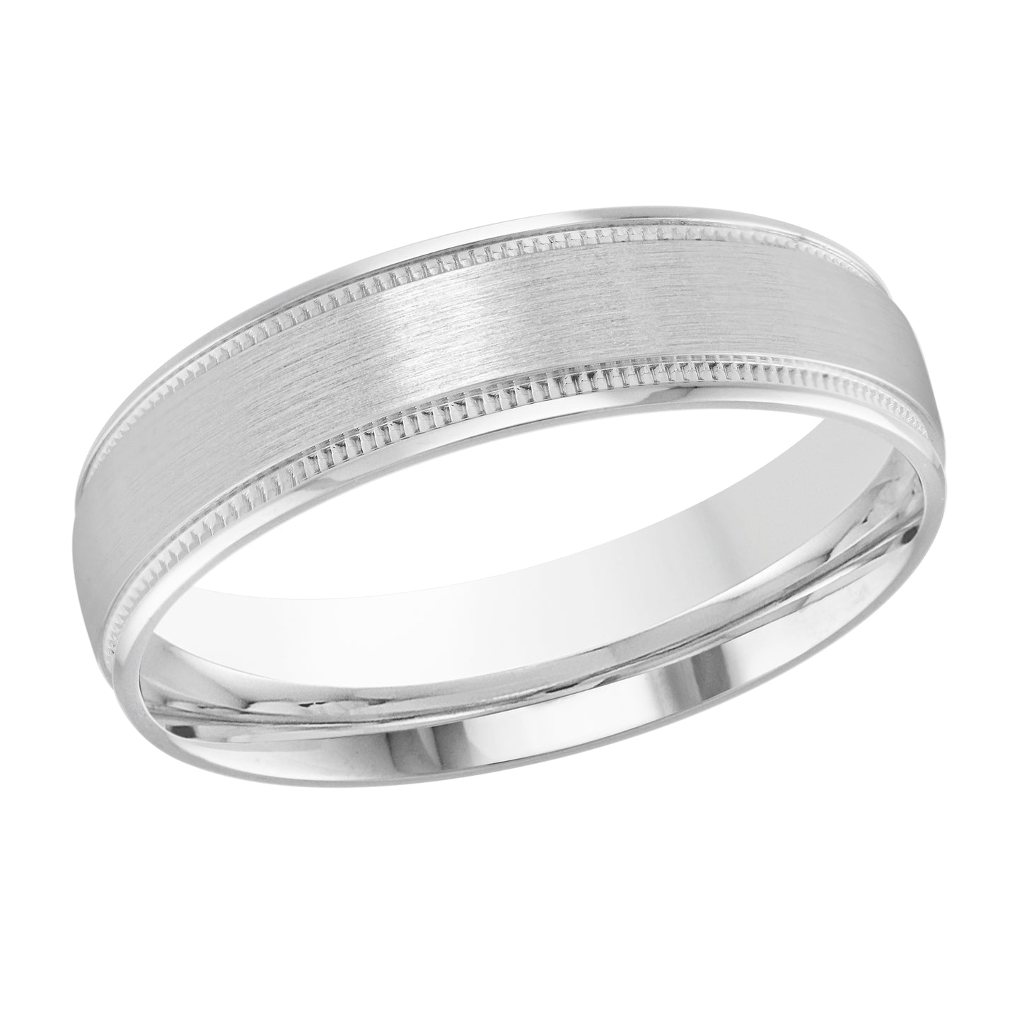 Rounded Milgrain Satin Band