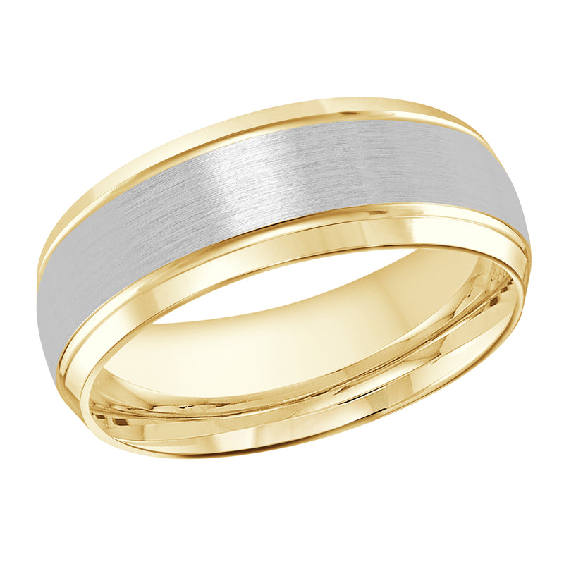 Two Tone Beveled Edge Band