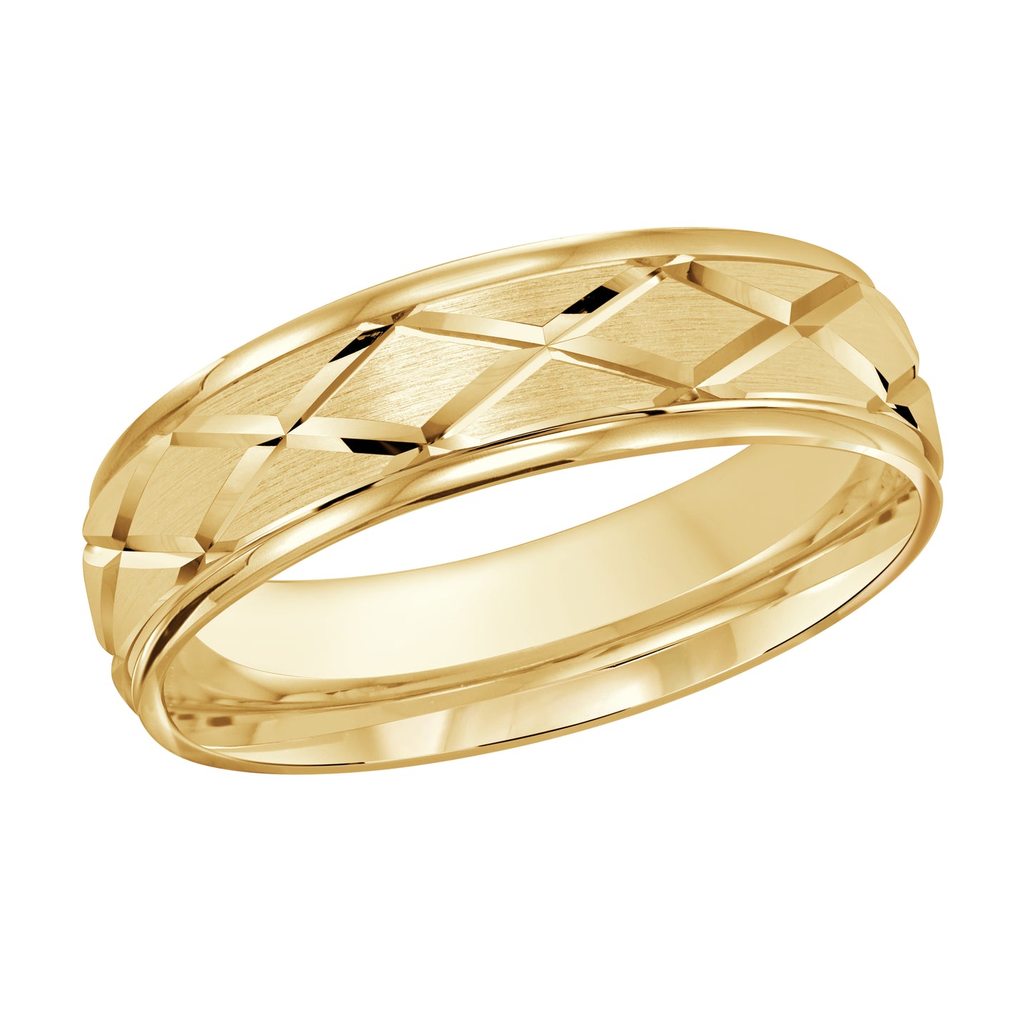 Diamond Cut Satin Band