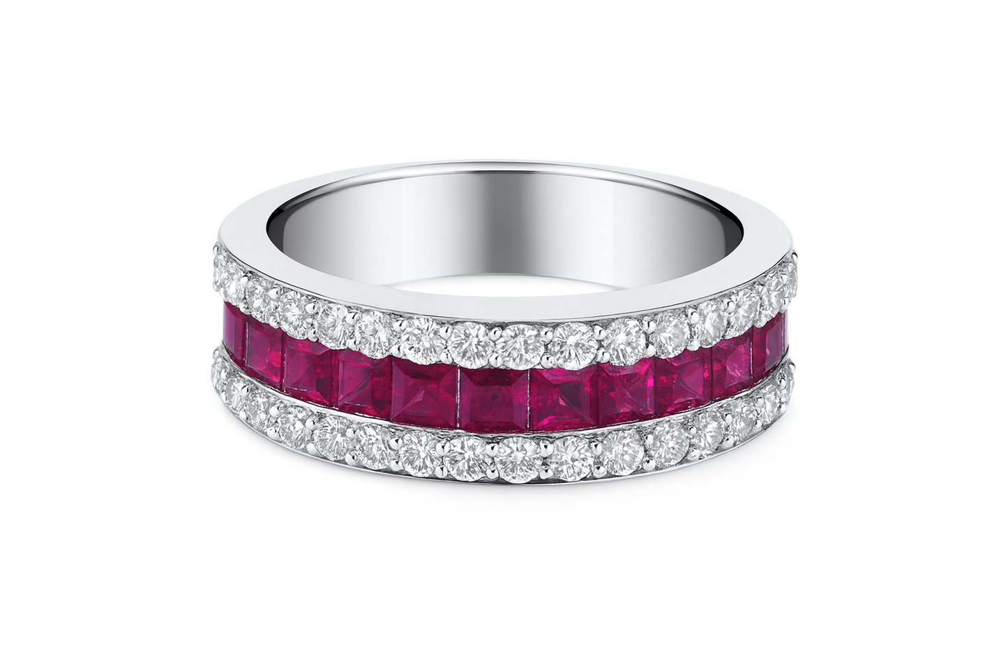 Ruby and Diamond Band