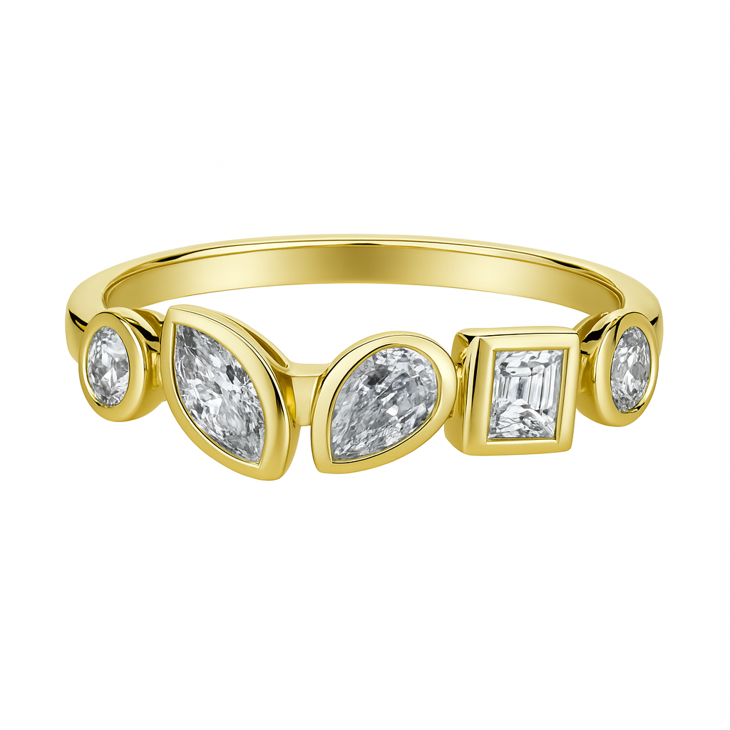 Multi Diamond Fashion Ring