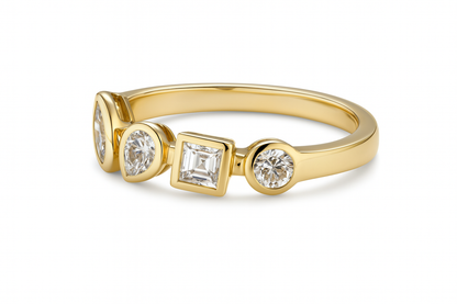 Multi Diamond Fashion Ring