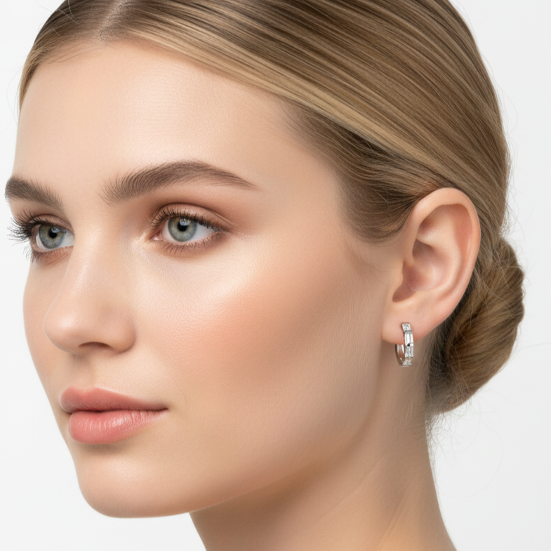 Channel Baguette Huggies