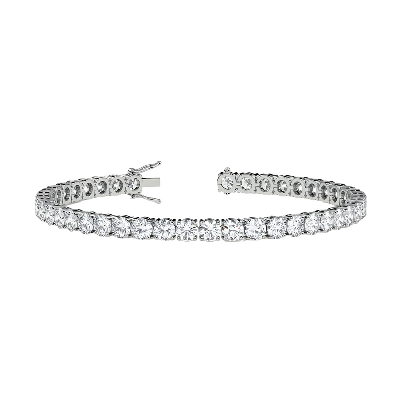 7.14ctw Lab Diamond Inline Bracelet