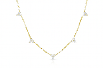 Diamond Trio Necklace