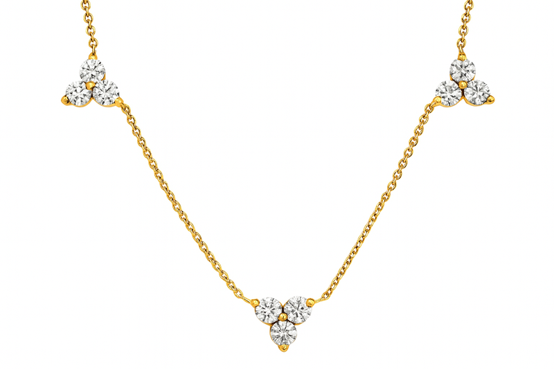 Trio Diamond Necklace