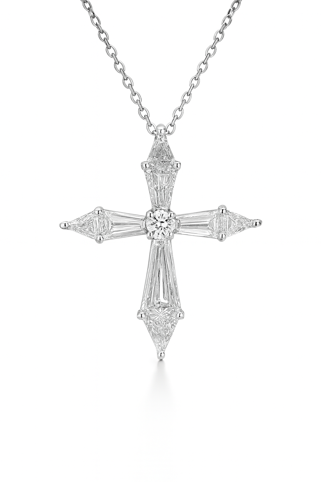 Fancy Shape Diamond Cross