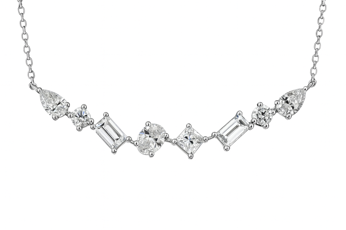 Fancy Shape Diamond Bar