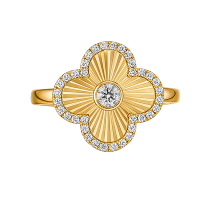 Diamond Clover Ring