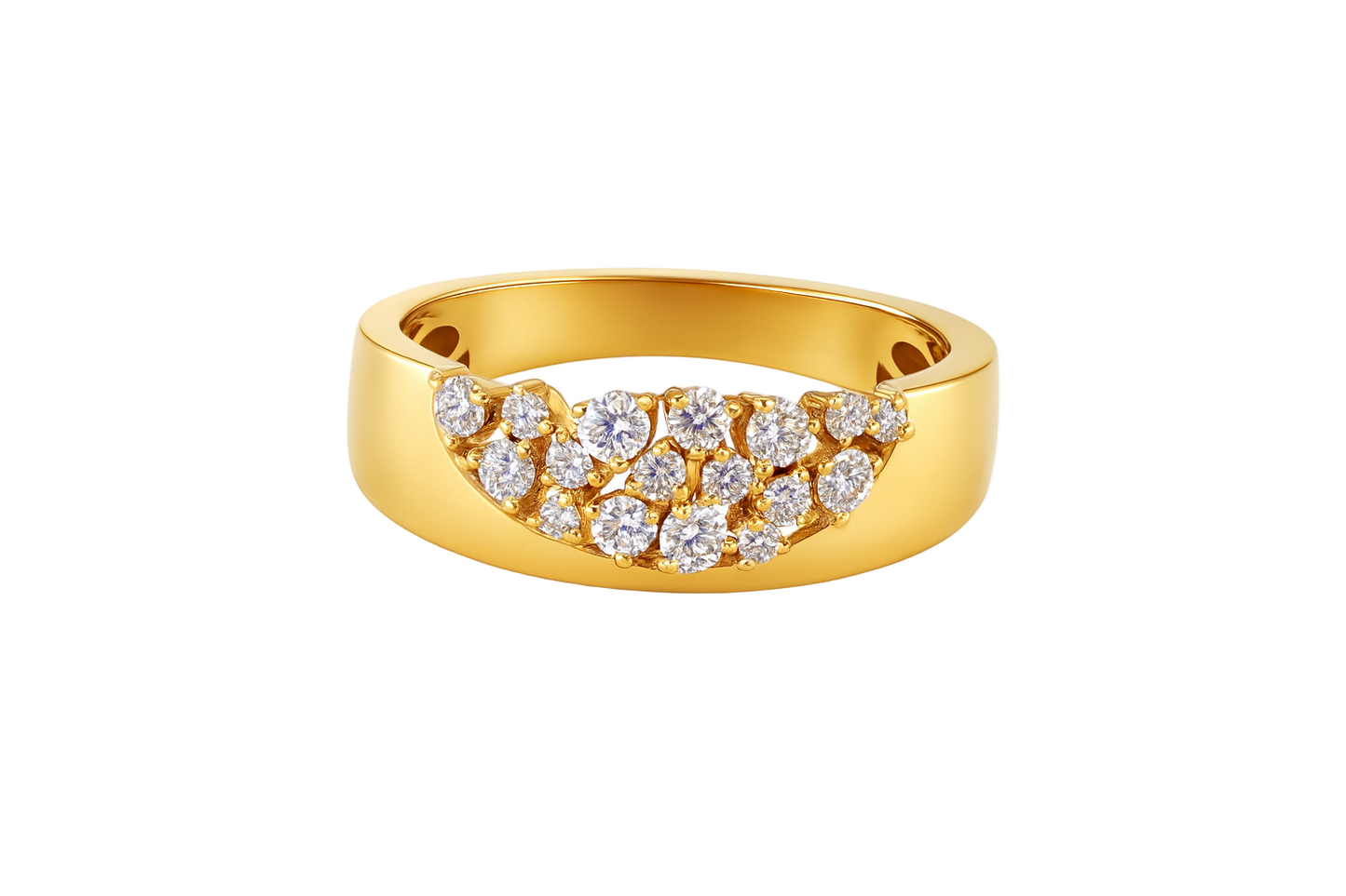 Scattered Diamond Band