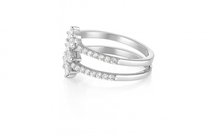 Staggered Baguette Band