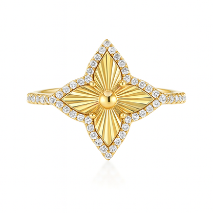 Starburst Diamond Ring