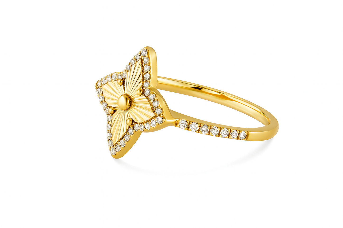 Starburst Diamond Ring