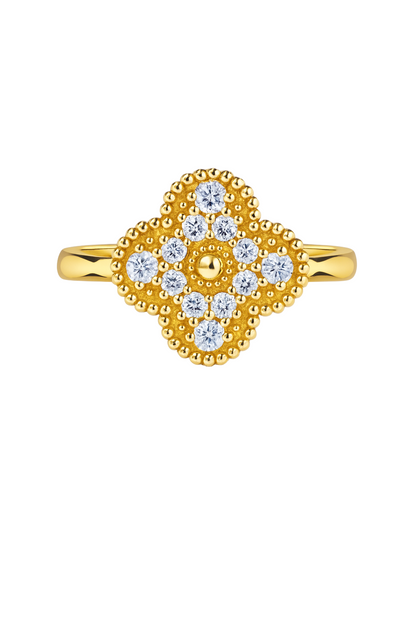 Diamond Clover Ring