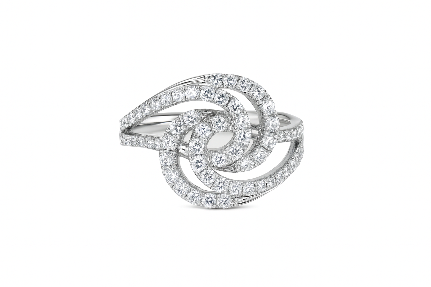 Diamond Twist Ring