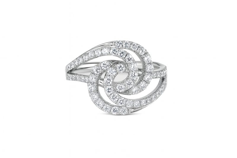 Diamond Twist Ring