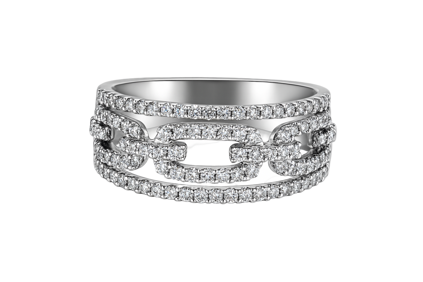 Diamond Cable Ring