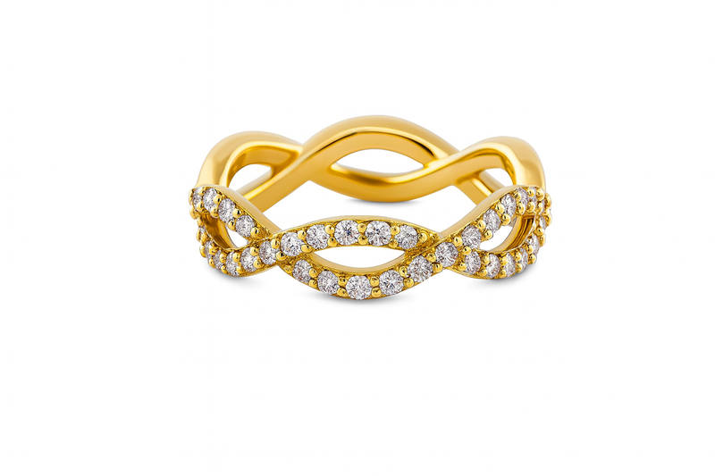 Diamond Twist Band