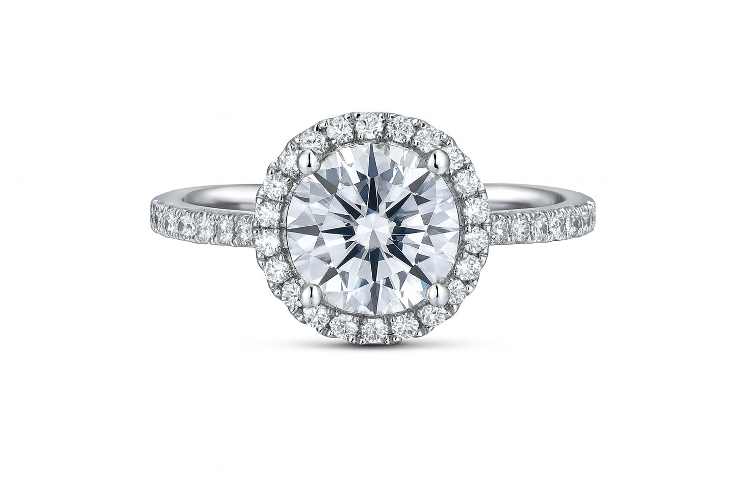 2.75ct  Lab Grown Diamond Engagement Ring