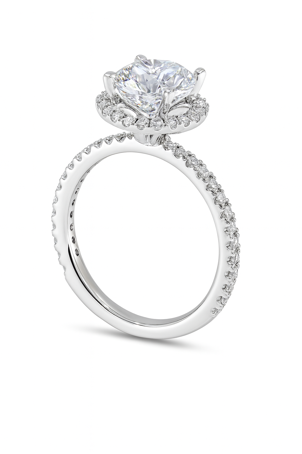 2.75ct  Lab Grown Diamond Engagement Ring