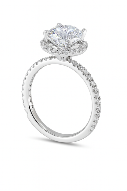 2.75ct  Lab Grown Diamond Engagement Ring