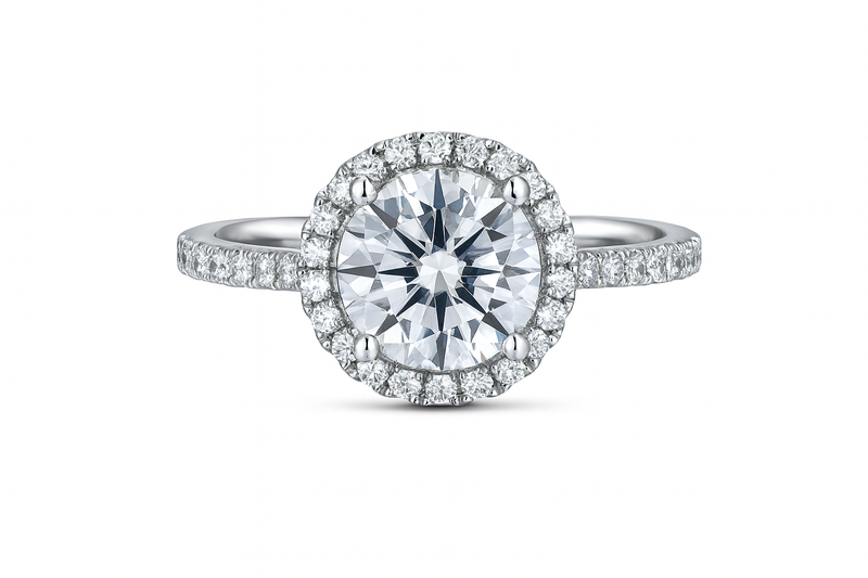 2.75ct  Lab Grown Diamond Engagement Ring