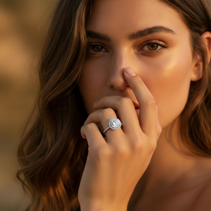 2.75ct  Lab Grown Diamond Engagement Ring