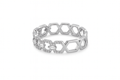 Baguette Cable Ring